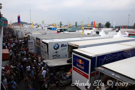 24h-Rennen 2007 - Boxengasse + Startaufstellung 12