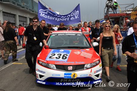 24h-Rennen 2007 - Boxengasse + Startaufstellung 55