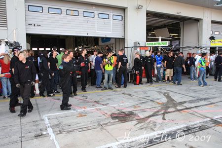 24h-Rennen 2007 - Boxengasse + Breitscheid Nacht 003