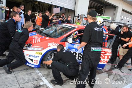 24h-Rennen 2007 - Boxengasse + Breitscheid Nacht 006