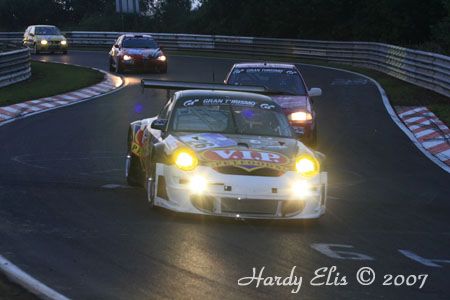 24h-Rennen 2007 - Boxengasse + Breitscheid Nacht 049