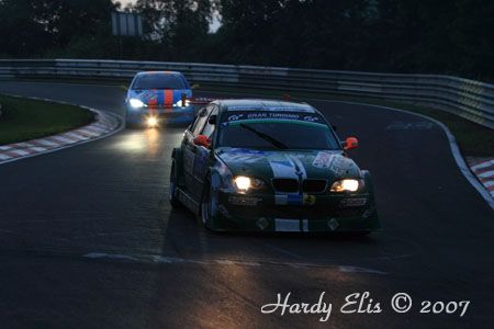 24h-Rennen 2007 - Boxengasse + Breitscheid Nacht 057