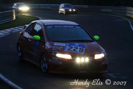 24h-Rennen 2007 - Boxengasse + Breitscheid Nacht 074