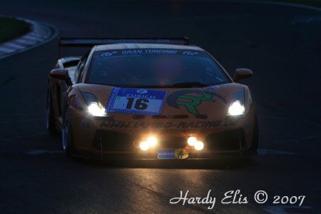 24h-Rennen 2007 - Boxengasse + Breitscheid Nacht 079