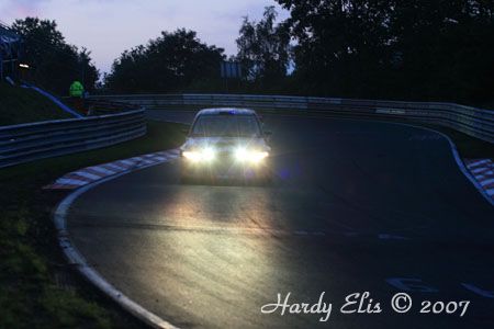 24h-Rennen 2007 - Boxengasse + Breitscheid Nacht 097