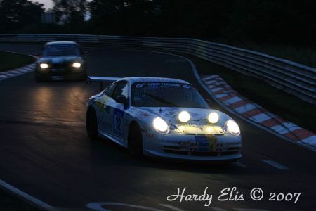 24h-Rennen 2007 - Boxengasse + Breitscheid Nacht 099