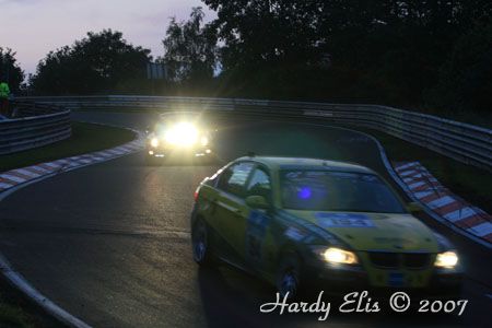 24h-Rennen 2007 - Boxengasse + Breitscheid Nacht 100