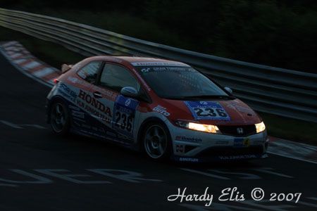 24h-Rennen 2007 - Boxengasse + Breitscheid Nacht 106