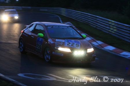 24h-Rennen 2007 - Boxengasse + Breitscheid Nacht 114