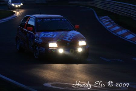 24h-Rennen 2007 - Boxengasse + Breitscheid Nacht 132