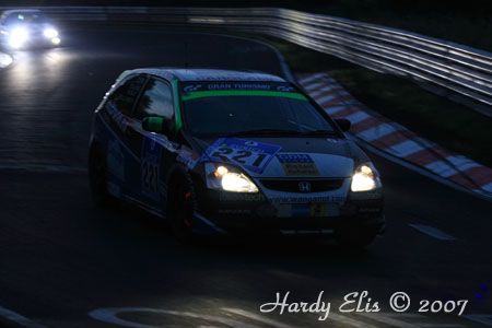 24h-Rennen 2007 - Boxengasse + Breitscheid Nacht 134