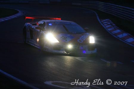 24h-Rennen 2007 - Boxengasse + Breitscheid Nacht 150