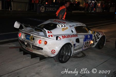 24h-Rennen 2007 - Boxengasse Nacht 06