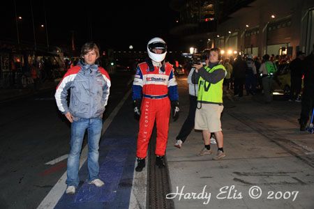 24h-Rennen 2007 - Boxengasse Nacht 14