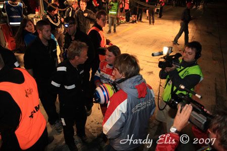 24h-Rennen 2007 - Boxengasse Nacht 24