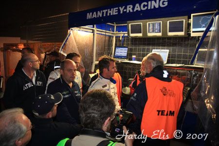 24h-Rennen 2007 - Boxengasse Nacht 54
