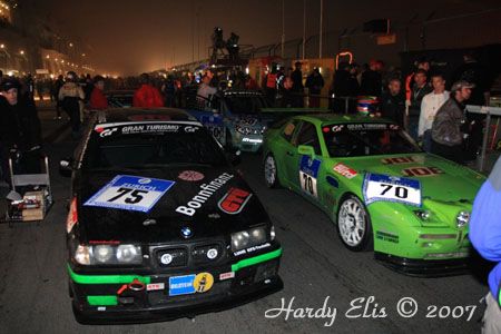 24h-Rennen 2007 - Boxengasse Nacht 63