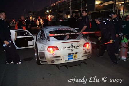 24h-Rennen 2007 - Boxengasse Nacht 75