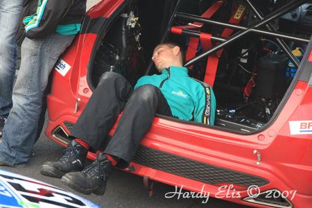 24h-Rennen 2007 - Boxengasse Nacht 85