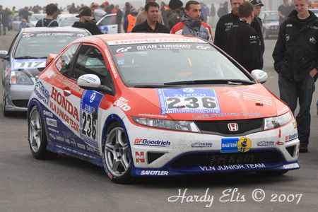 24h-Rennen 2007 - Neustart NGK-Schikane 017