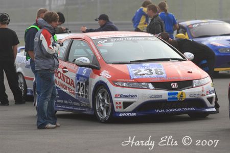 24h-Rennen 2007 - Neustart NGK-Schikane 019