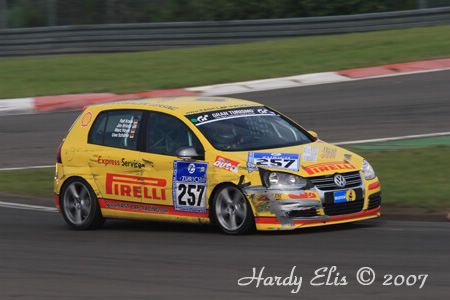 24h-Rennen 2007 - Neustart NGK-Schikane 058