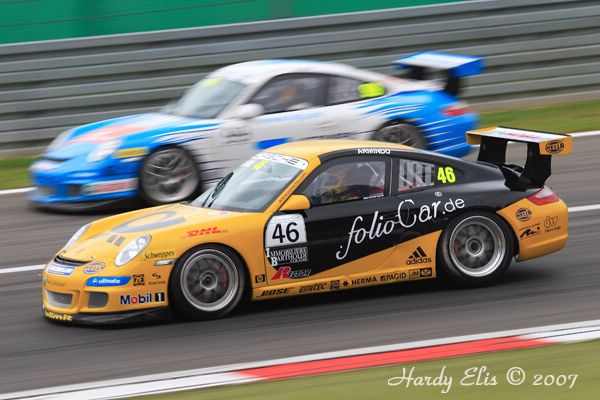 DTM Nuerburgring 2007 - 04 Freitag Porsche-Cup Training1 13