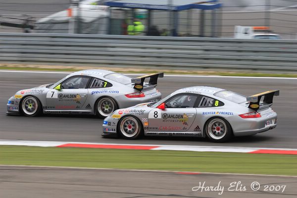 DTM Nuerburgring 2007 - 04 Freitag Porsche-Cup Training1 16