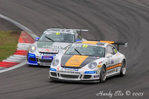DTM Nuerburgring 2007 - 08 Freitag Porsche-Cup Training2 065