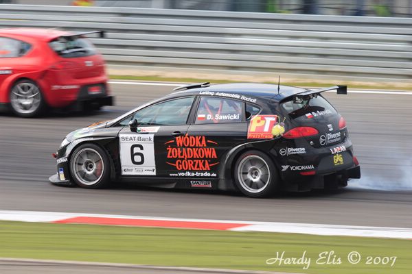 DTM Nuerburgring 2007 - 06 Freitag Seat-Leon Training 28