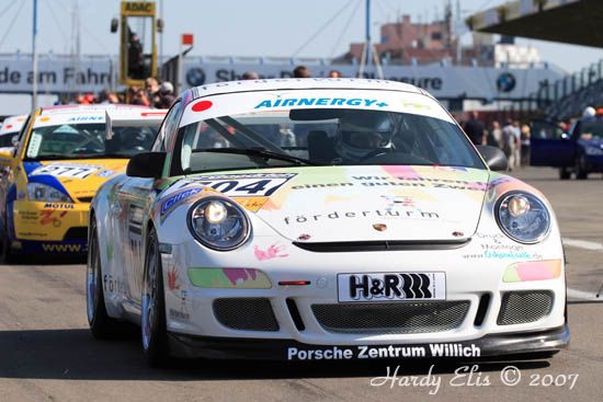 VLN 14-04-2007 02 Boxenausfahrt Startaufstellung 060