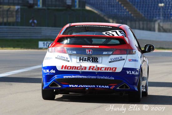 VLN 14-04-2007 02 Boxenausfahrt Startaufstellung 092
