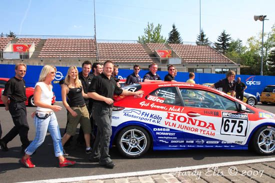 VLN 28-04-2007 02 Startaufstellung 3