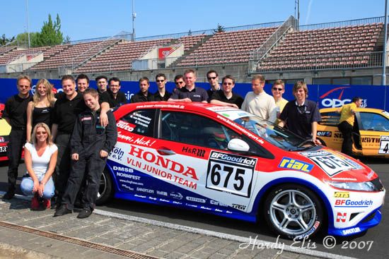 VLN 28-04-2007 02 Startaufstellung 5