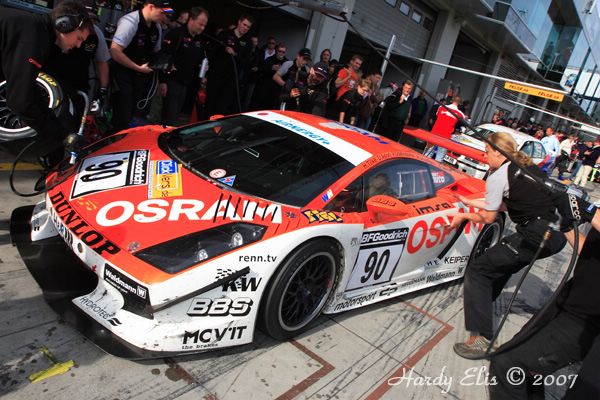 VLN 15-09-2007 03 Rennen Boxengasse 083