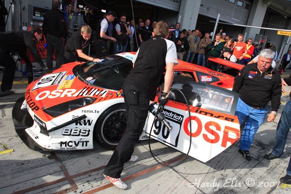 VLN 15-09-2007 03 Rennen Boxengasse 086