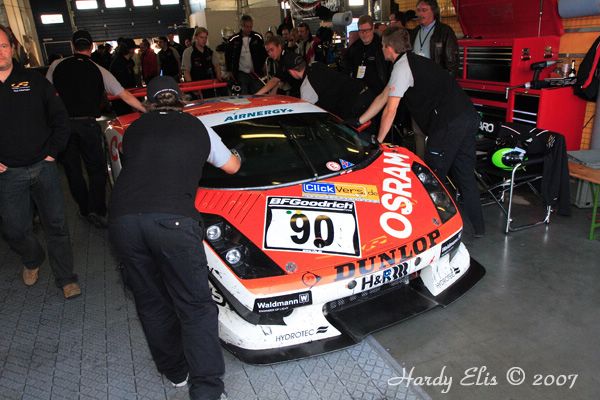 VLN 15-09-2007 03 Rennen Boxengasse 132