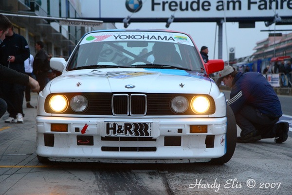 VLN 27-10-2007 01 Training Fahrerlager 018