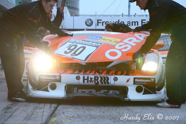 VLN 27-10-2007 01 Training Fahrerlager 021