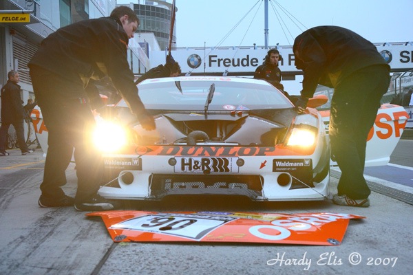 VLN 27-10-2007 01 Training Fahrerlager 022