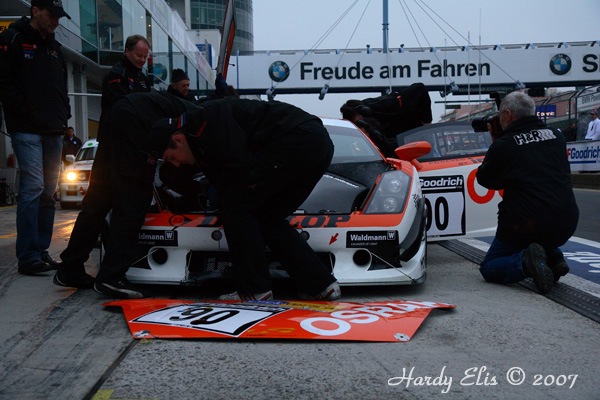 VLN 27-10-2007 01 Training Fahrerlager 023