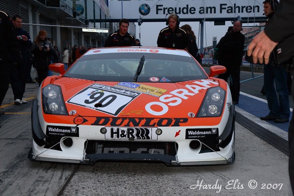 VLN 27-10-2007 01 Training Fahrerlager 025