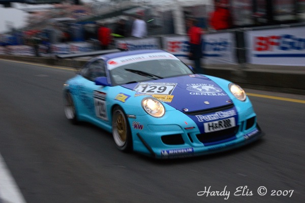 VLN 27-10-2007 01 Training Fahrerlager 045