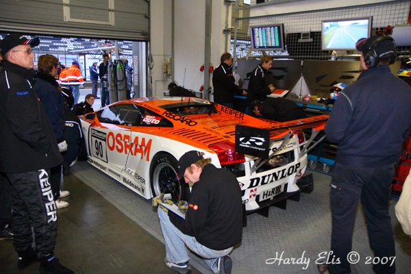 VLN 27-10-2007 01 Training Fahrerlager 054