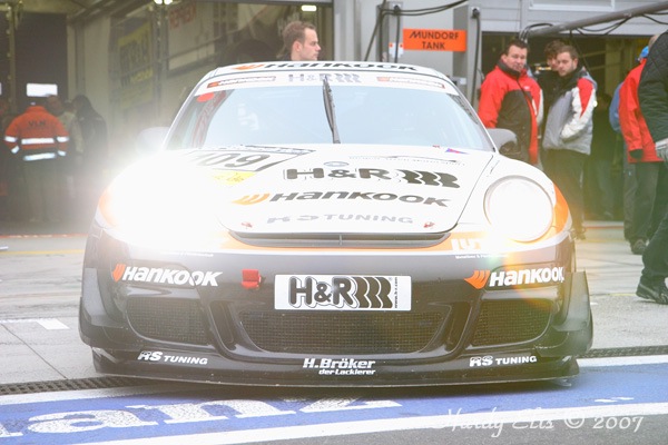 VLN 27-10-2007 01 Training Fahrerlager 097