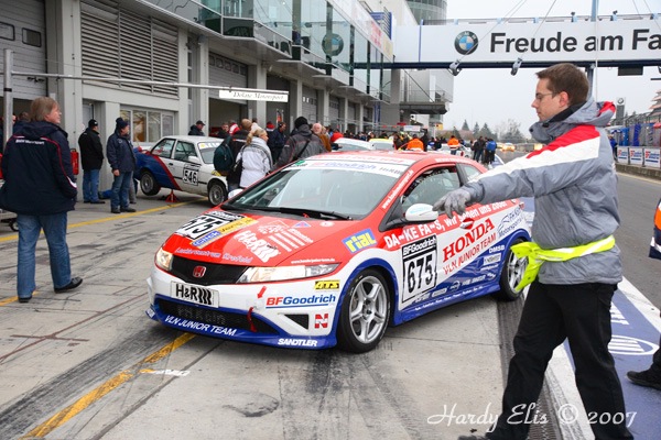 VLN 27-10-2007 01 Training Fahrerlager 116