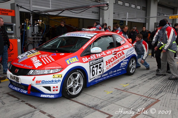 VLN 27-10-2007 01 Training Fahrerlager 119