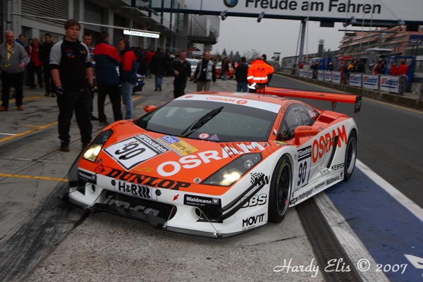 VLN 27-10-2007 01 Training Fahrerlager 124