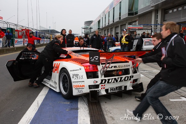 VLN 27-10-2007 01 Training Fahrerlager 125
