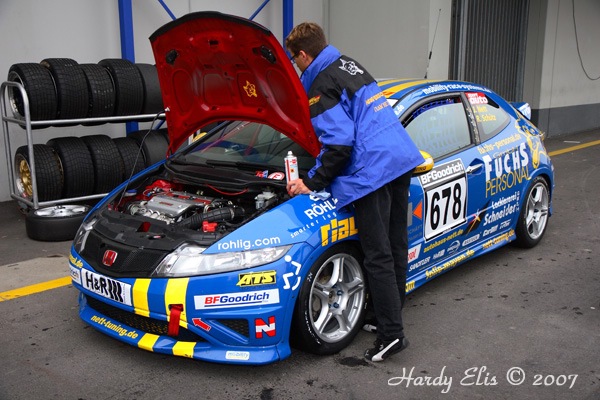 VLN 27-10-2007 01 Training Fahrerlager 183